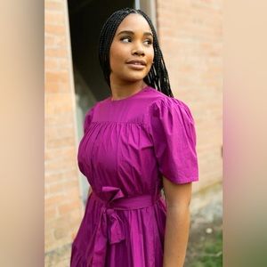 Ivy City Fuschia Prairie Dress